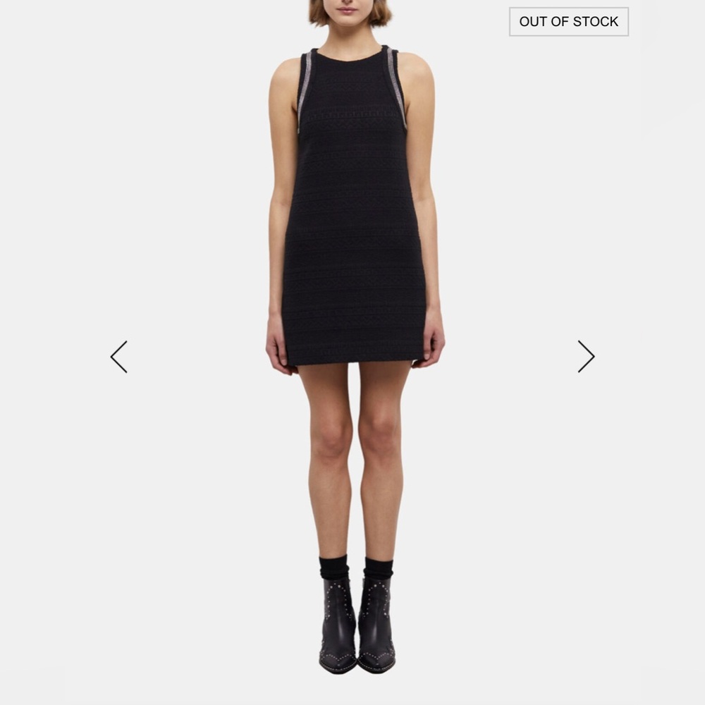 Short black dress